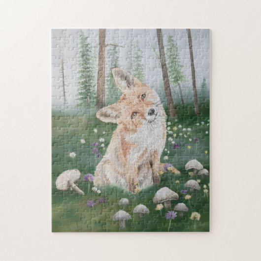 Zauberwald Fuchs Puzzle (Vertikal)