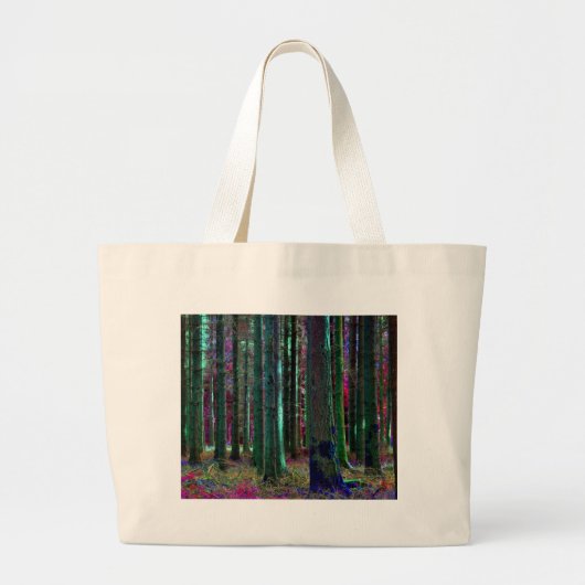 Zauberwald Jumbo Stoffbeutel (Vorne)
