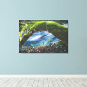 Zauberwald Leinwanddruck (Insitu (Holzboden))