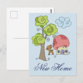 Zauberwald Neue Zuhause Postkarte (Vorne/Hinten)