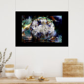 Zauberwasser Poster (Küche)