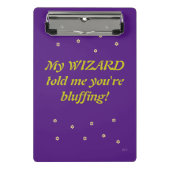 Zauberwort Mini Klemmbrett (Vorderseite)