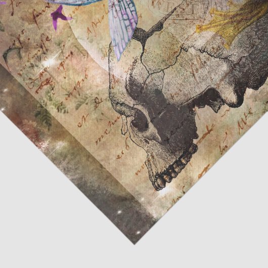 Zauberzauber-Dekoupage des Mitternachtsmonds Seidenpapier (Ausschnitt)