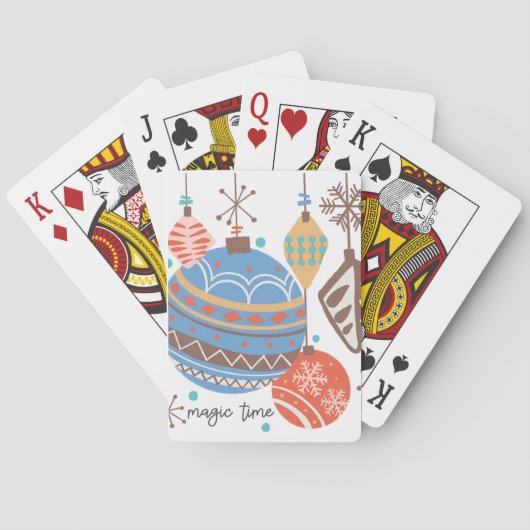 Zauberzeit - Weihnachten - Spielkarten (Rückseite)