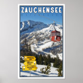 Zauchensee Ski Resort Poster (Vorne)