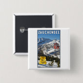 Zauchensee Skiort Button (Vorne & Hinten)