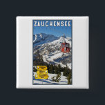 Zauchensee Skiort Button<br><div class="desc">Das Zauchensee Skiort,  Teil des Skis Amade in der Salzburgerland Region von Österreich</div>