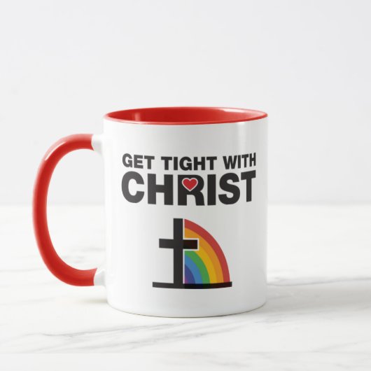 Zaum für Christus-Tasse Tasse (Links)