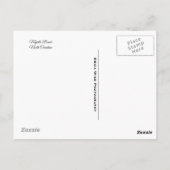 Zaun auf Myrtle Beach Postkarte (Rückseite)