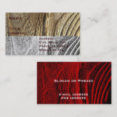 Zaun-Brett Visitenkarte (Vorne/Hinten)