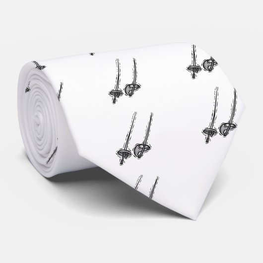 Zaun der Schwerter Krawatte (Gerollt)