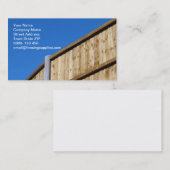 Zaun der Visitenkarte (Vorne/Hinten)