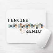 Zaun des Genies Mousepad (Mit Mouse)