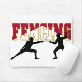 Zaun des Matches Mousepad (Mit Mouse)