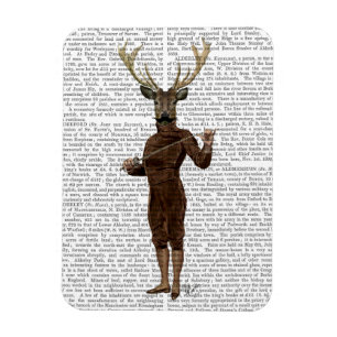 Zaun die Rotwild voll Magnet