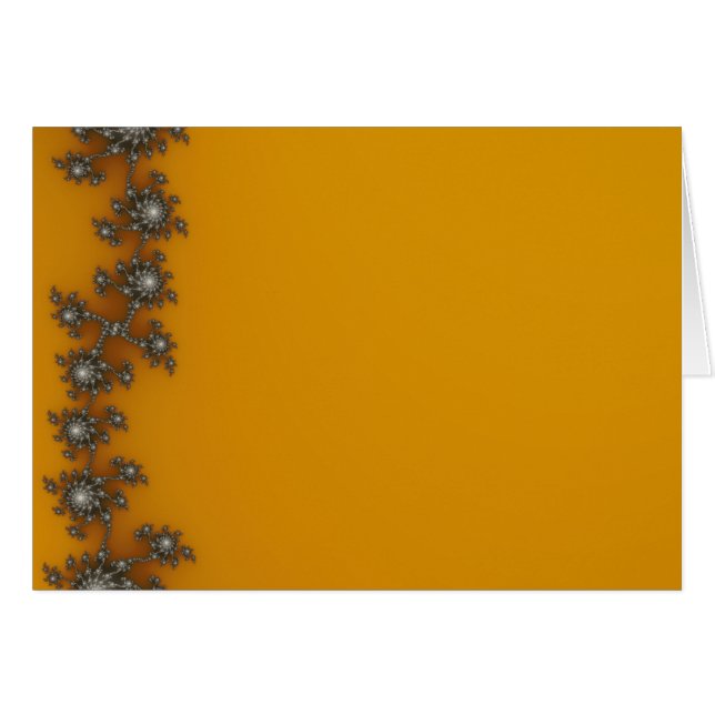 Zaun - Fraktal-Karte (Vorderseite (Horizontal))