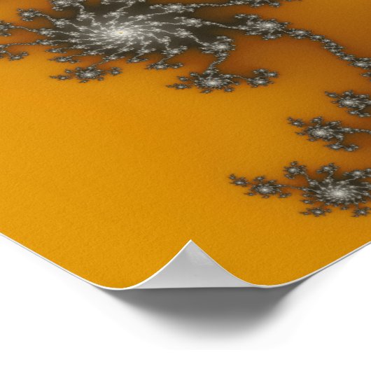 Zaun - Fraktal Poster (Ecke)