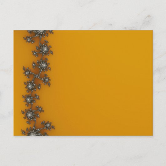 Zaun - Fraktal Postkarte (Vorderseite)