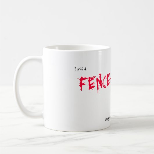 ZAUN-Modell im Vorbestehen…. Kaffeetasse (Links)