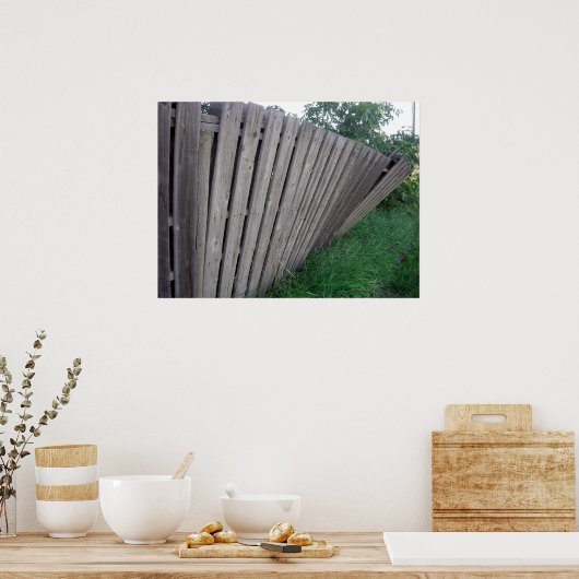 Zaun Poster (Küche)