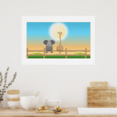 Zaun Poster (Küche)