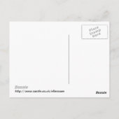 Zaun Postkarte (Rückseite)