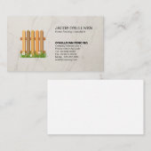 Zaun-Sicherheit Visitenkarte (Vorne/Hinten)