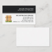 Zaun-Sicherheit Visitenkarte (Vorne/Hinten)