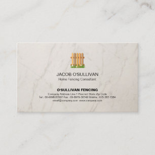 Zaun-Sicherheit Visitenkarte