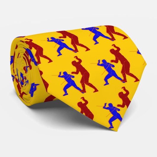 Zaun von tie2 krawatte (Gerollt)