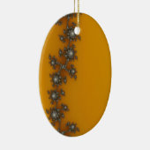 Zaun Weihnachts-Fraktal Keramikornament (Rechts)