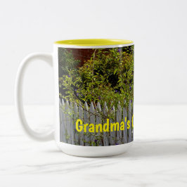 Zaun Zweifarbige Tasse