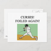 Zäune Postkarte (Vorne/Hinten)