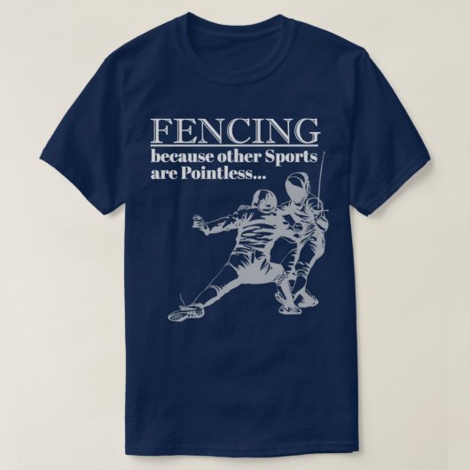 Zäune, weil andere Sportarten sinnlos sind (5) T-Shirt (Design vorne)