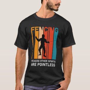 Zäune, weil andere Sportarten sinnlos sind - Zaun T-Shirt