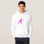 Zaunfigur: Magenta Hoodie (Vorne ganz)