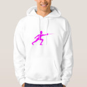 Zaunfigur: Magenta Hoodie (Vorderseite)
