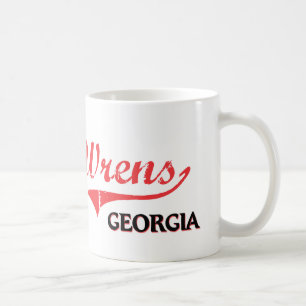Zaunkönig-Georgia-Stadt-Klassiker Kaffeetasse