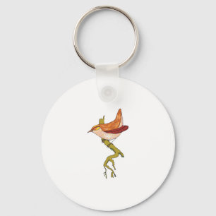 Zaunkönig Vogel Schlüsselanhänger