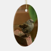 Zaunkönigvogel Keramikornament (Rechts)
