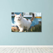 Zaunportrait Leinwanddruck (Insitu (Holzboden))