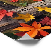 Zaunseitiger Feuerwehrmann: Der goldene Felsvorspr Poster (Ecke)