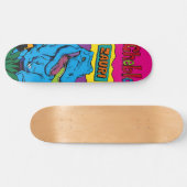 ZAURI ボード【8 1/8インチ(20.63cm)】デッキ Skateboard (Horizontal)