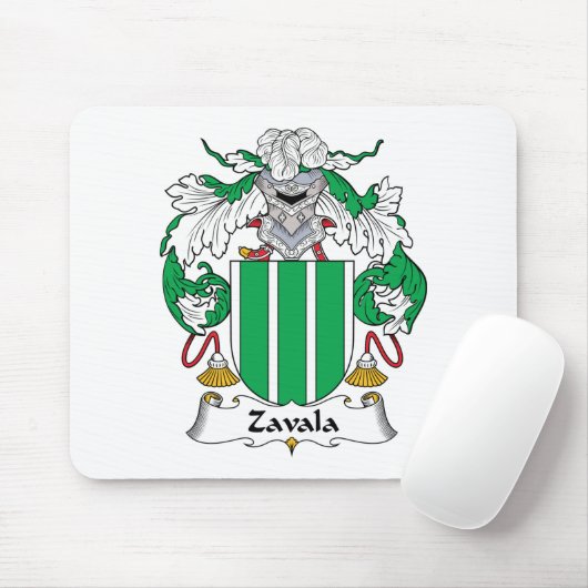 Zavala Familienwappen Mousepad (Mit Mouse)