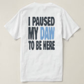 Zay 808 T-Shirt (Design Rückseite)