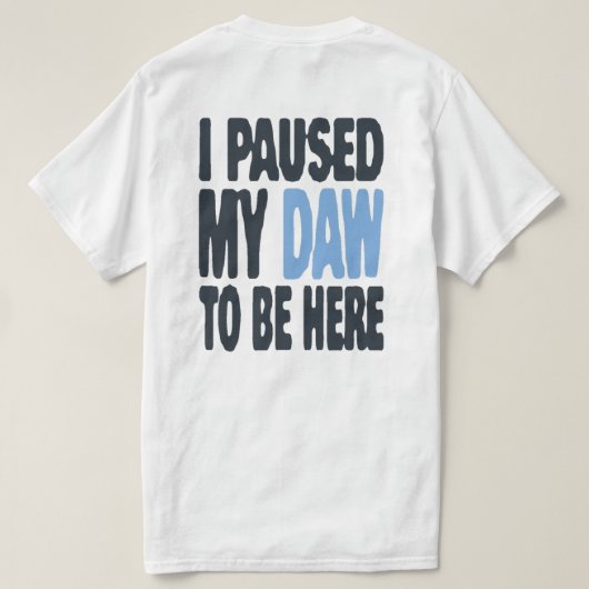 Zay 808 T-Shirt (Design Rückseite)