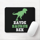 Zayde-saurus Rex Dino Dinosaur Lustig Cool Zaydesa Mousepad (Mit Mouse)