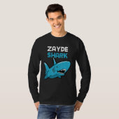 Zayde Shark Lustige Familie T-Shirt (Vorne ganz)