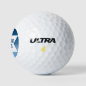 "Zaydee to Be" Neues jüdisches Großvater Wasserfar Golfball (Logo)
