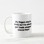 Zaydes eingewickelt! kaffeetasse (Links)
